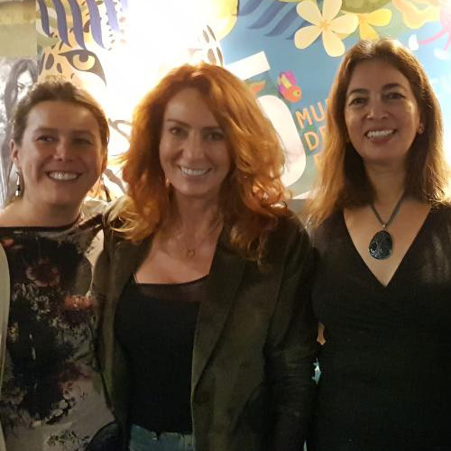 Isabella Parra, Oderay Game, María Cristina Carrillo, Bernardo Loira